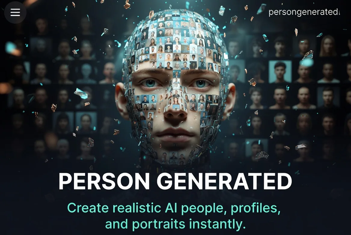 PersonGenerated — Create realistic AI people, profiles, and portraits instantly